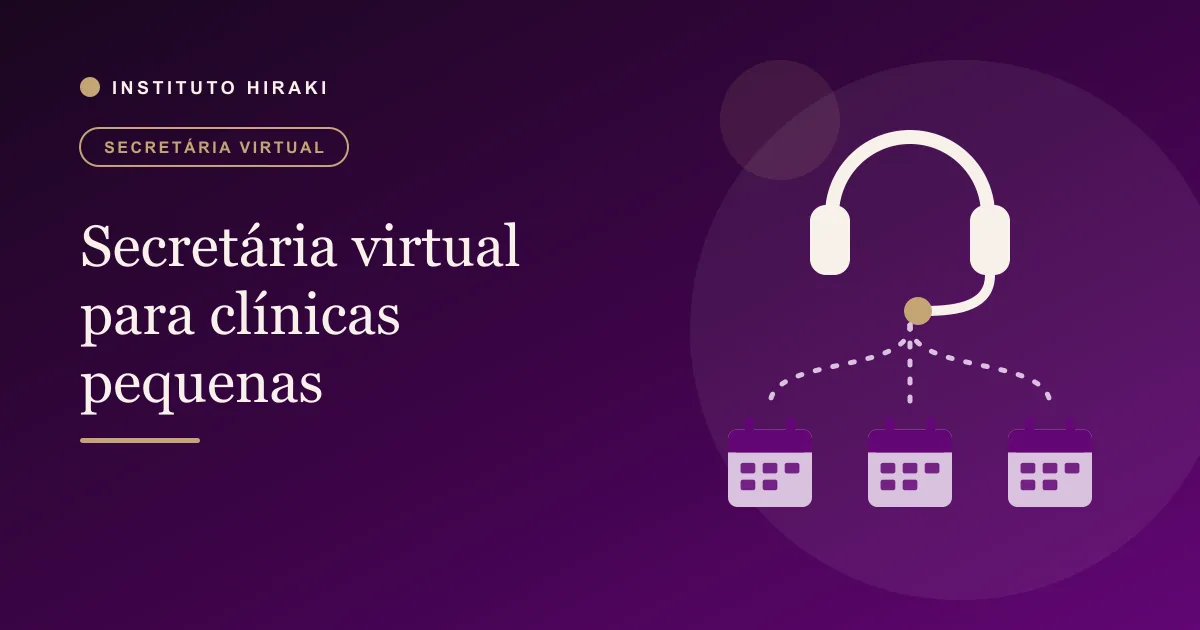 Capa do artigo: Secretária virtual para clínicas pequenas: quando faz sentido